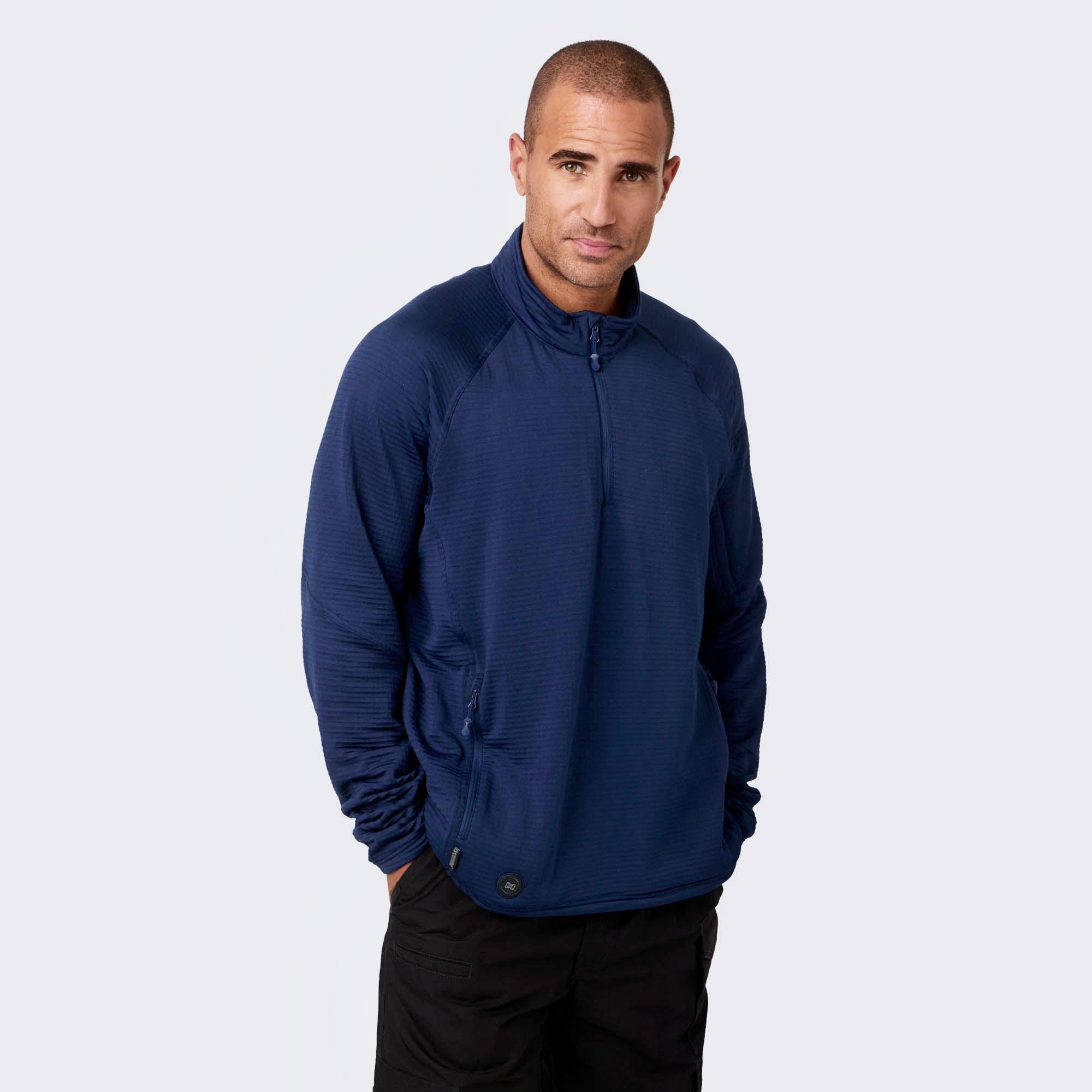 Element Mid-Layer 1/4 Zip LS Shirt Men's - Blue – Fieldsheer Canada