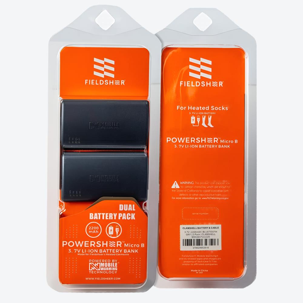3.7V Powersheer Micro 3600mAh, Bluetooth (2-Pack)