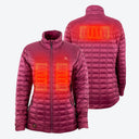 Mobile Warming Technology Jacket Backcountry Heated Jacket Women's - Burgundy Heated Clothing