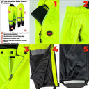 Mobile Warming Technology Pants Hi-Vis Heated Waterproof Pants ANSI Certified Heated Clothing