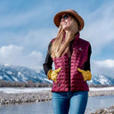 Mobile Warming Technology Vest Backcountry Heated Vest Women's - Burgundy Heated Clothing