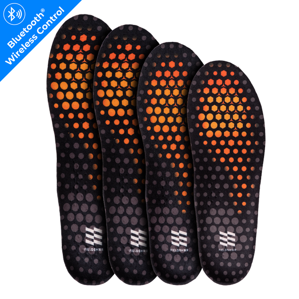 Mobile Warming Technology Insoles Premium BT Wireless Heated Insoles Heated Clothing