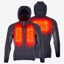 Mobile Warming Technology Baselayers Merino Heated Baselayer Shirt Men's  - BLACK Heated Clothing