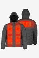Crest Natural Down Heated Jacket Men's - Black