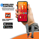 Mobile Warming Technology Battery 3.7v Powersheer™ Micro Sock Batteries and Cable 2 Pack Heated Clothing