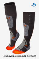 Pro Compression Heated Ski Socks Unisex