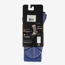 Mobile Warming Technology Sock 5-10 (Universal) / Purple/Gray Women's Wool Sock (2-Pack) Heated Clothing