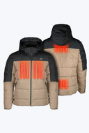 Crest 2.0 Down Jacket Men's - Tan/Black