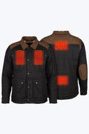 Mobile Warming Technology Jacket Ranch 3/4 Jacket Men's - Black Heated Clothing