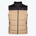Mobile Warming Technology Vest Crest 2.0 Down Vest Men's - Tan/Black Heated Clothing