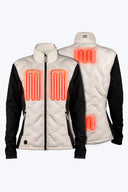 Aria Hybrid Jacket Women's - Cream/Black