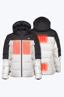 Crest 2.0 Down Jacket Women's - Cream/Black