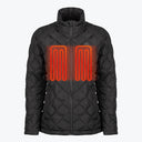 Mobile Warming Technology Jacket Trilogy 3 in 1 Jacket Women's - Black Heated Clothing