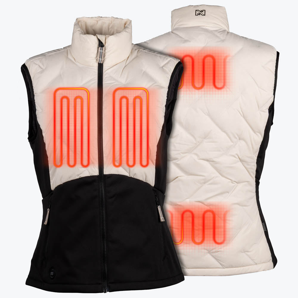 Aria Hybrid Vest Women's - Cream/Black – Fieldsheer Canada