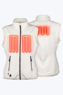 Trek Heated Vest Women's - Cream - product view 2