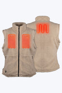 Upland High-Pile Vest Women's - Coffee