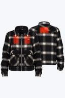 Kodiak Plaid Heated Jacket Women's - Black/White