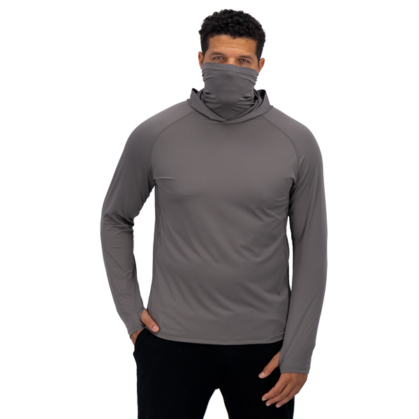 Mobile Cooling® Men's Hooded Long Sleeve Shirt