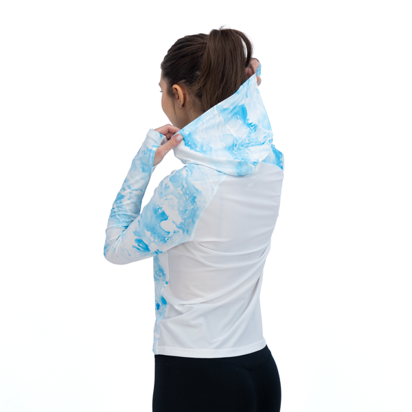 Mobile Cooling® Women's Hooded Long Sleeve Shirt