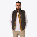 Mobile Warming Technology Vest Ranch Sherpa Vest Men's - Charcoal Heated Clothing