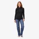 Mobile Warming Technology Baselayers Element Mid-Layer Full Zip Hoodie Women's - Black Heated Clothing