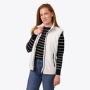 Mobile Warming Technology Vest Trek Heated Vest Women's - Cream Heated Clothing