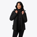 Mobile Warming Technology Jacket Trilogy 3 in 1 Jacket Women's - Black Heated Clothing