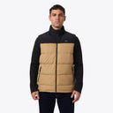 Crest 2.0 Down Vest Men's - Tan/Black