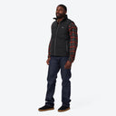 Mobile Warming Technology Vest Crest Heated Down Vest Men's  - BLACK Heated Clothing