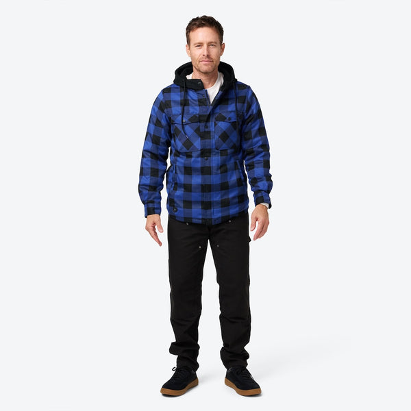 Flannel Hoodie Heated Jacket Men’s