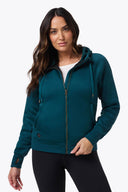 Mobile Warming Technology Hoodie Highland Heated Hoodie Women's - Dark Teal Heated Clothing