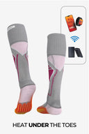 Premium 3.0 Merino Heated Socks Women's - Pink