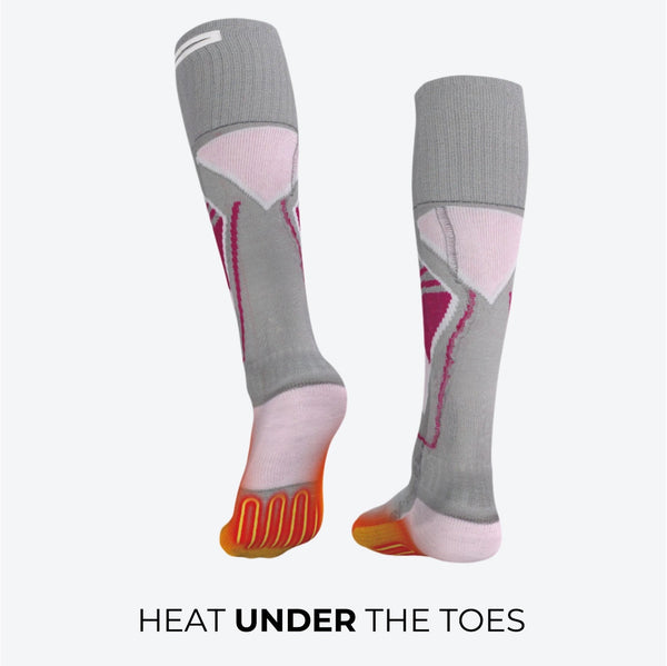 Mobile Warming Technology Sock Premium 3.0 Merino Heated Socks Women's Heated Clothing