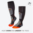 Mobile Warming Technology Sock Pro Compression Heated Ski Socks Unisex Heated Clothing