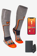 Pro Merino Heated Socks Unisex - Teal - product view 6