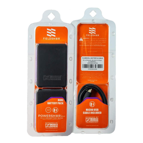 Mobile Warming Technology Battery 5V Glove Battery 2 Pack Heated Clothing