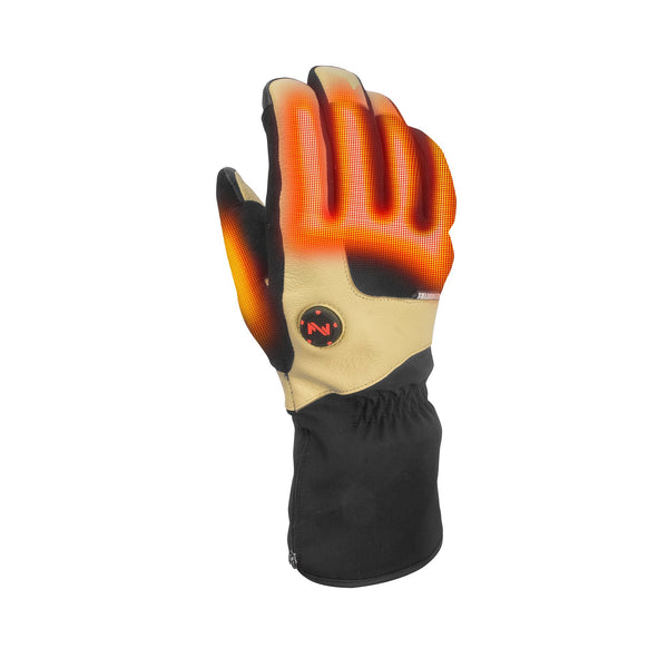 Mobile Warming Technology Gloves Tan Blacksmith Heated Workglove Heated Clothing