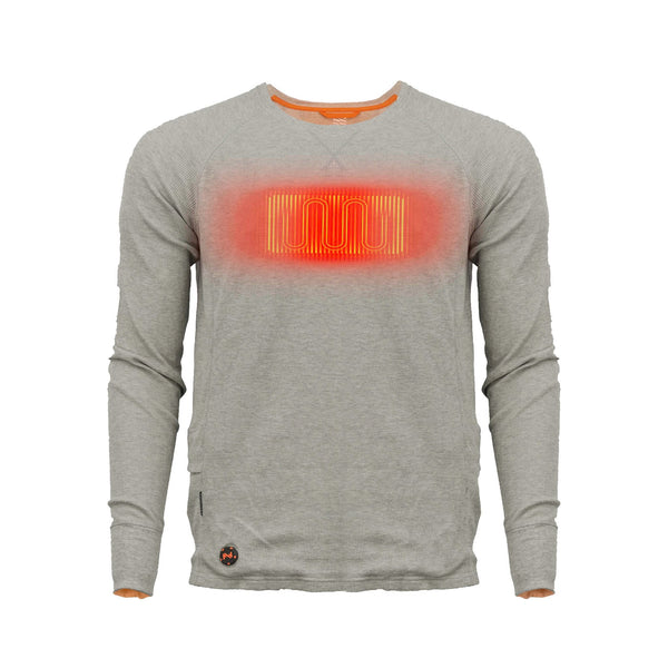 Mobile Warming Technology Baselayers SM / GREY Thermick Baselayer Shirt Men's Heated Clothing